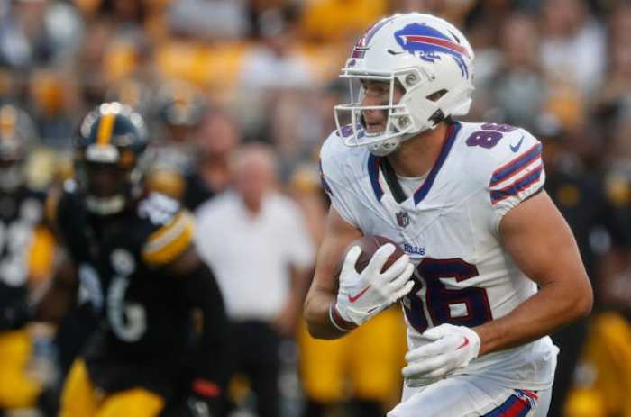Buffalo Bills tight end Dalton Kincaid